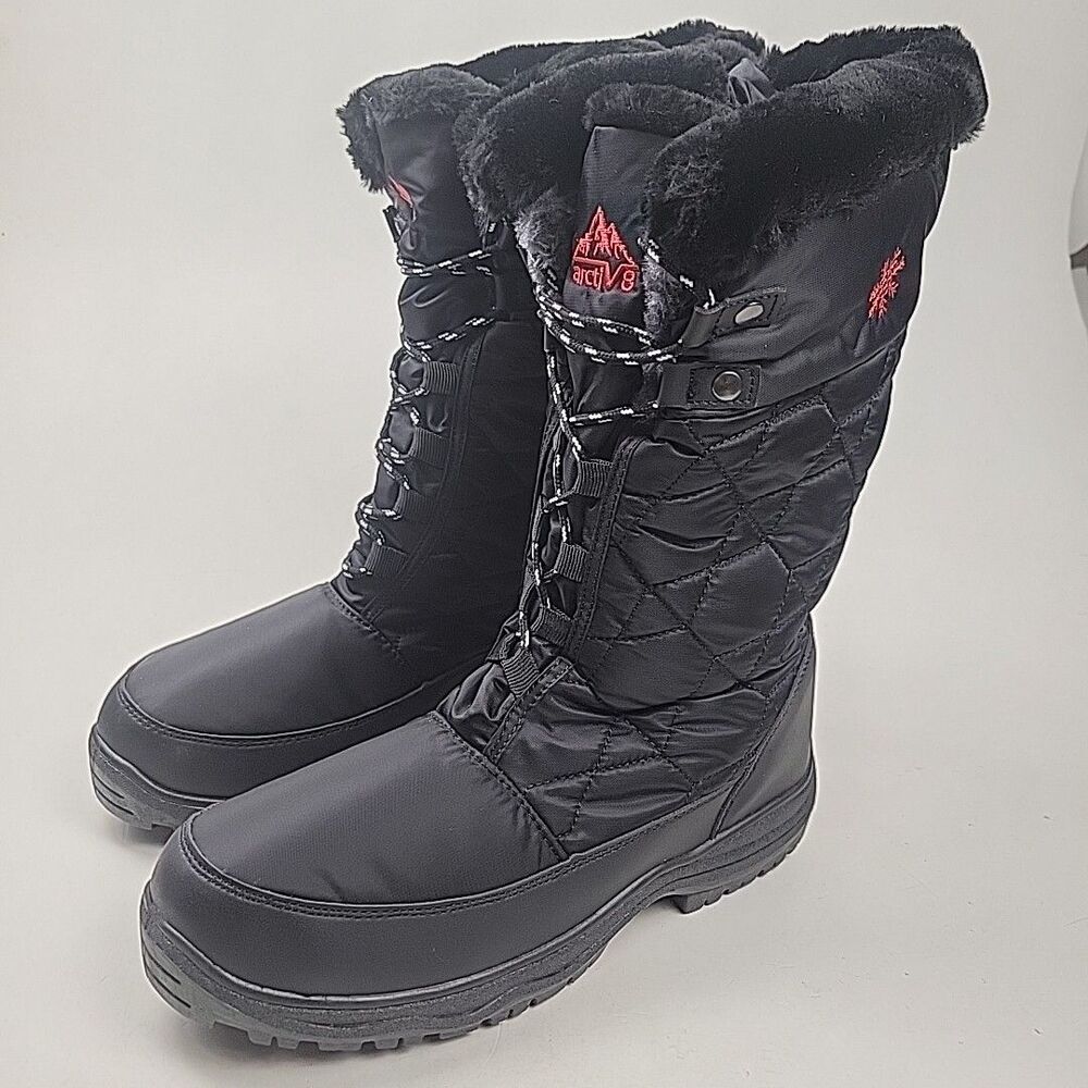 Arctiv8 GOOSE-1 Winter Snow Boots Thinsulate Alpina-2 200G Women's Size 11 NWT